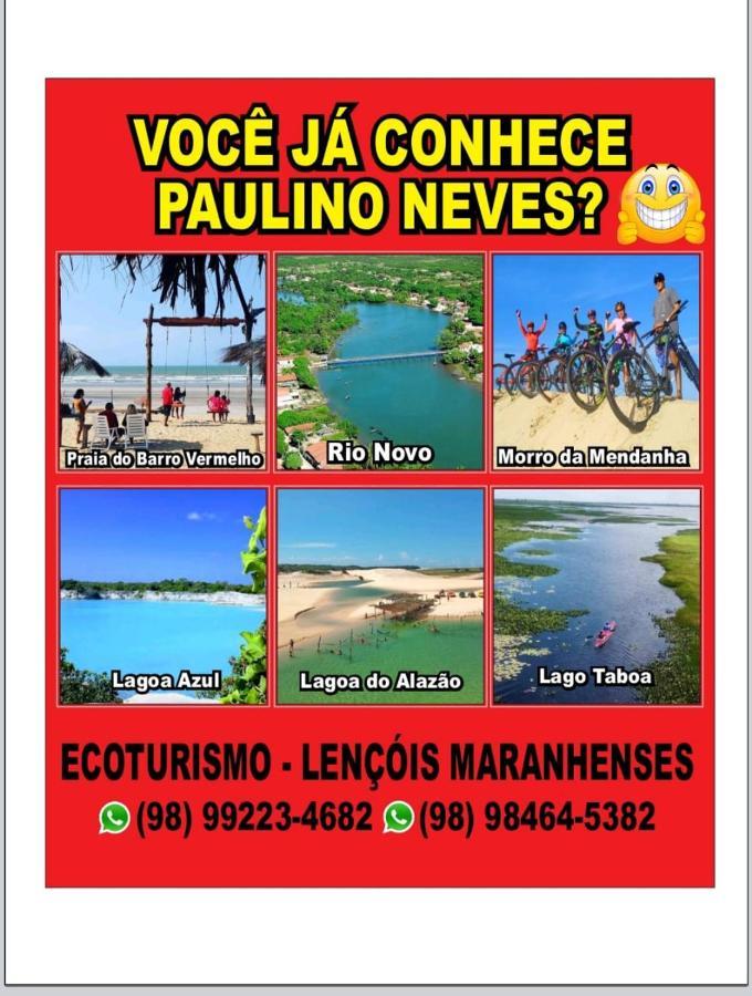 Pousada Lagoa Do Barreiro Azul Paulino Neves Eksteriør billede